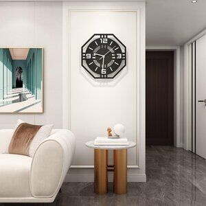 Modern Wall Clock for Living Room Decor